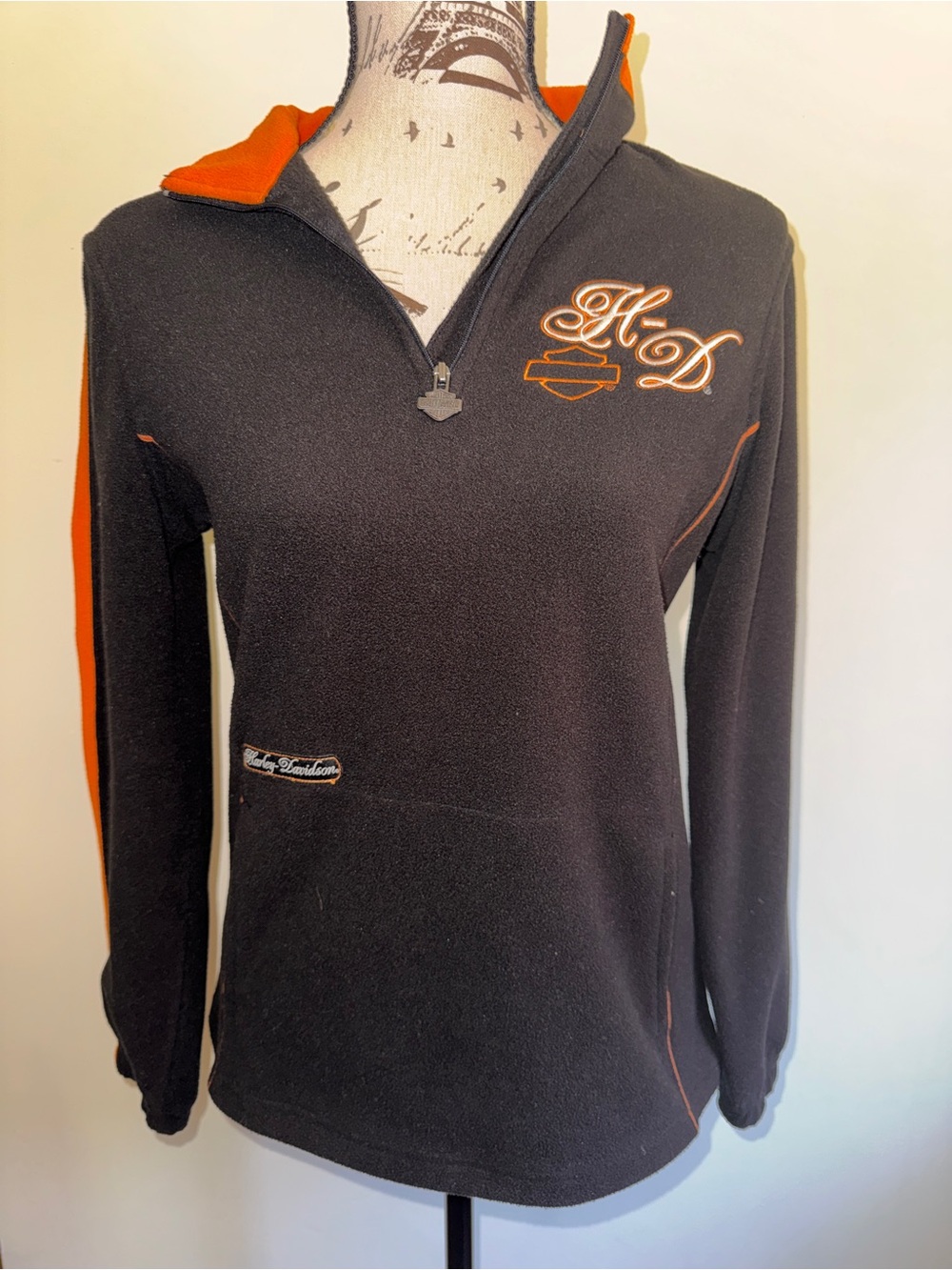 Harley Davidson fleece pullover